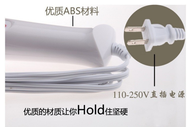 Large Plug-In AV Wand Vibrator for Women, Silicone Clitoral Massager, Orange — detail image 14