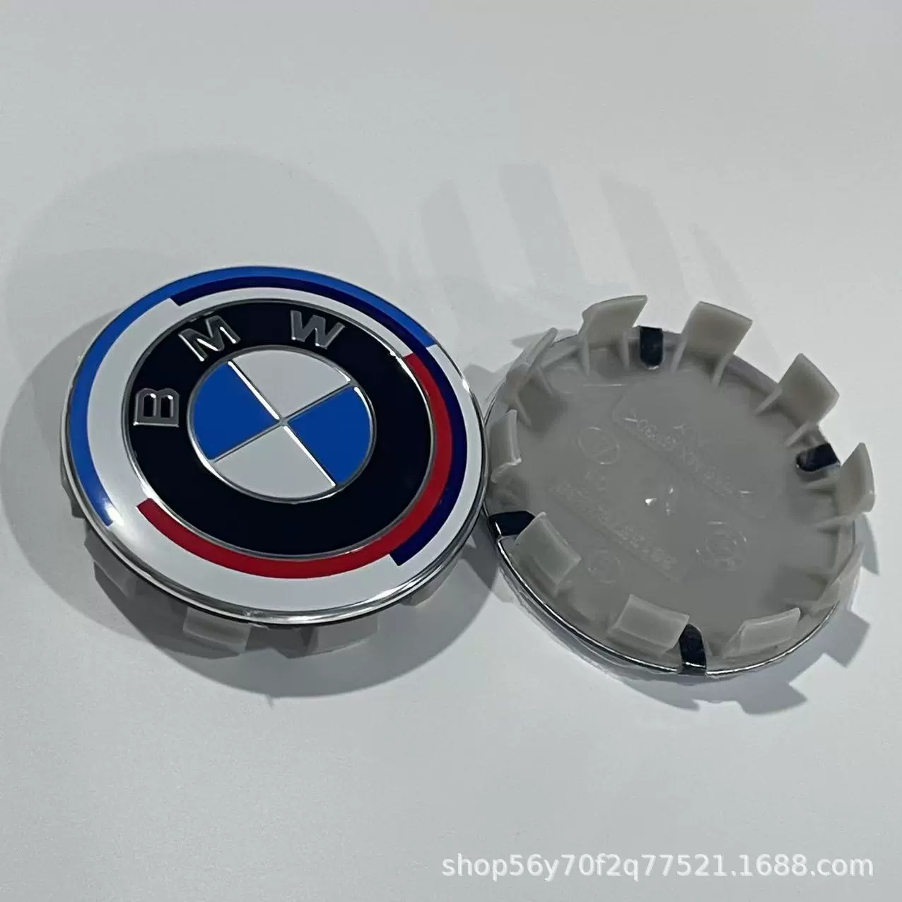 Подходит для колесного колпака BMW синий и белый 68 мм декоративная накладка центровины колеса автомобиля с 10 зубцами