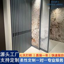 定制瓷砖抽拉展示架木地板岩板大板uv板推拉双面架立直抽式