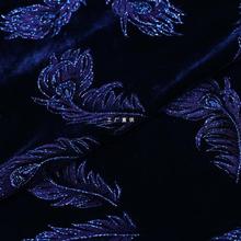 春夏烫金真丝绒面料天鹅绒布料进口丝绸布料 真丝丝绒服装面料