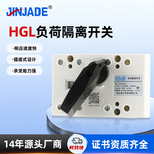 Wholesale Negative Isolation Switch Hgl-63/3P Three-Phase Four-Wire High Current Isolation Switch Manual Switch