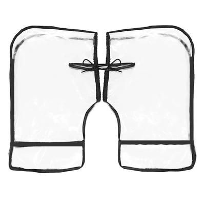 Electric Motorcycle Handlebar Cover Rain Motorcycle Handle Cover - a-pair-of-motorcycle-transparent-pvc-rain-cover