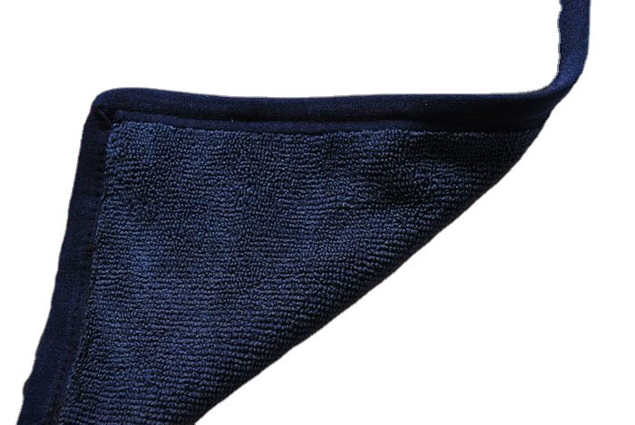 Ultra -fine fiber material double -layer composite edging golf napkin can be printed content