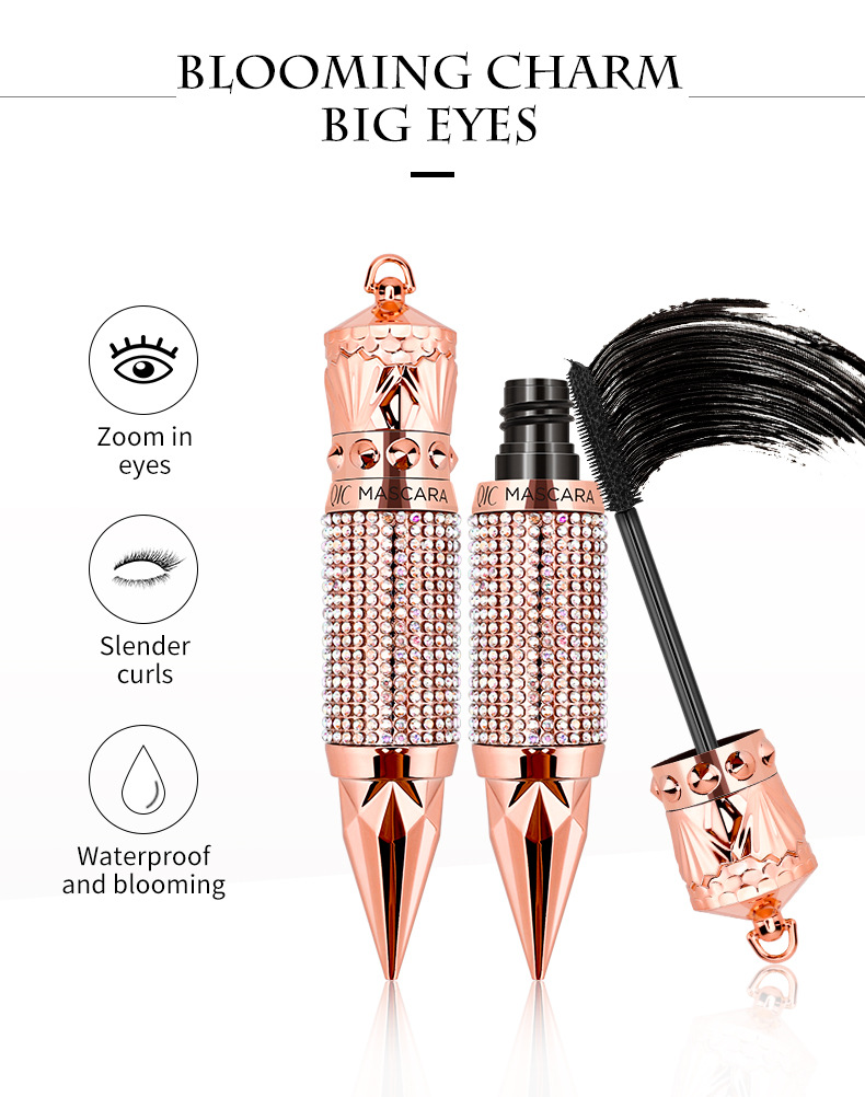New product Queen Mascara: Thick, slender, base, curling, waterproof, and non-smudge. Live-streaming recommended mascara Item Picture