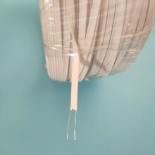 供应黑色铁线扎带机用多功能扎线包胶铁线扎带耳机电线捆铁线扎带