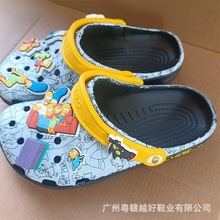 2025年新款洞洞鞋幸普森亲子男鞋女鞋夏季外贸沙滩凉拖鞋211106