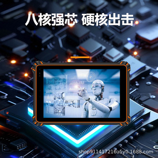 Android 15 Three-Proof Reinforced Tablet Computer Eight-Core Computer Customized Outdoor Ips Screen Industrial Ip68 Waterproof and Dustproof