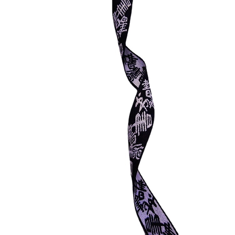 Fabricante de suministro de cinta jacquard de alta densidad cinta jacquard doble capa cinta jacquard image 6