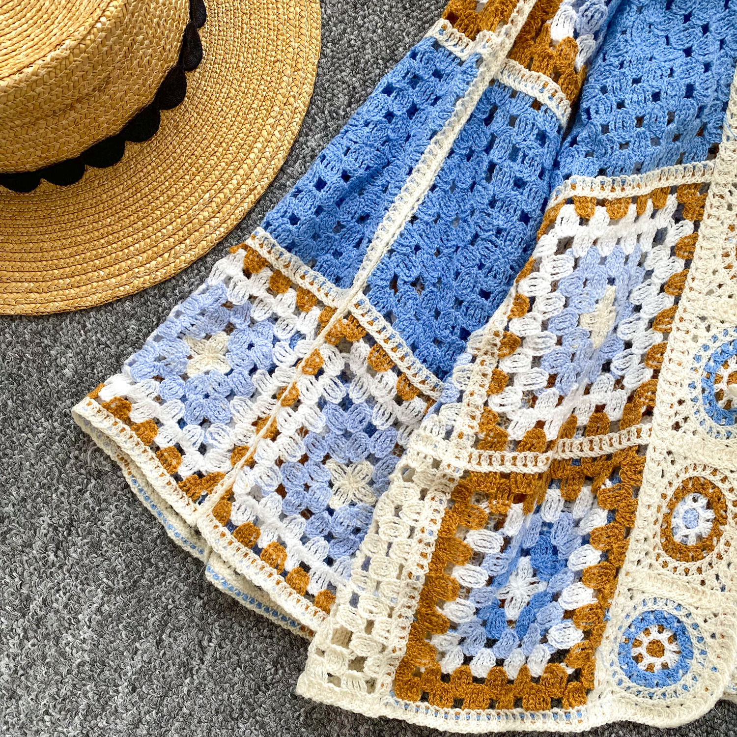 Boho Patterned Long Cardigan