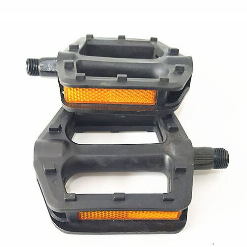 Mountain bike double-bead pedals, bicycle new imitation aluminum alloy plastic ball pedals, riding equipment type 602