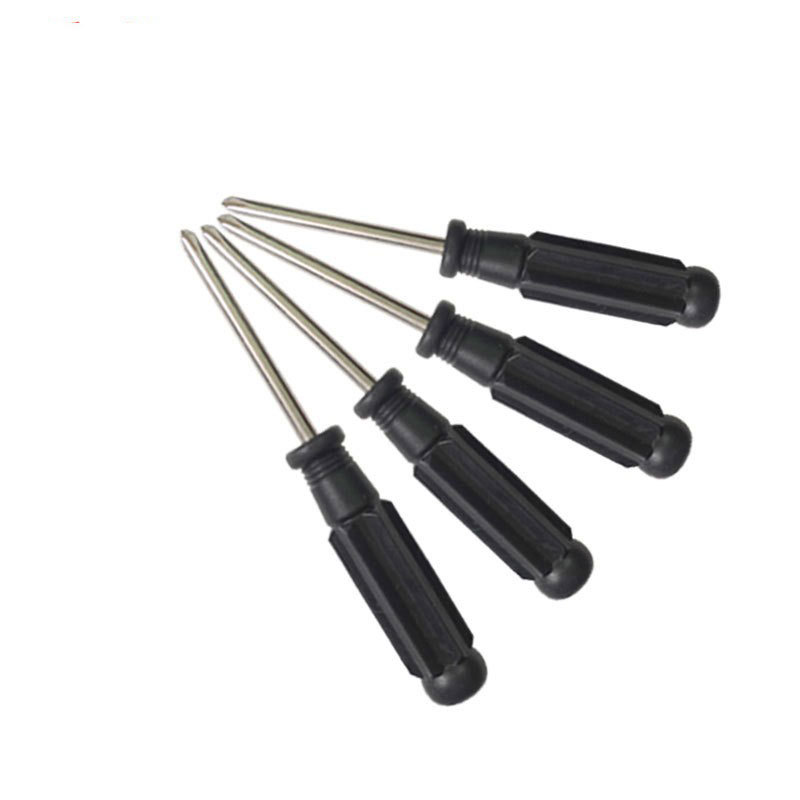 4.0十字黑手柄螺丝刀一字螺丝批电讯维修拆机工具螺丝刀玩具赠品