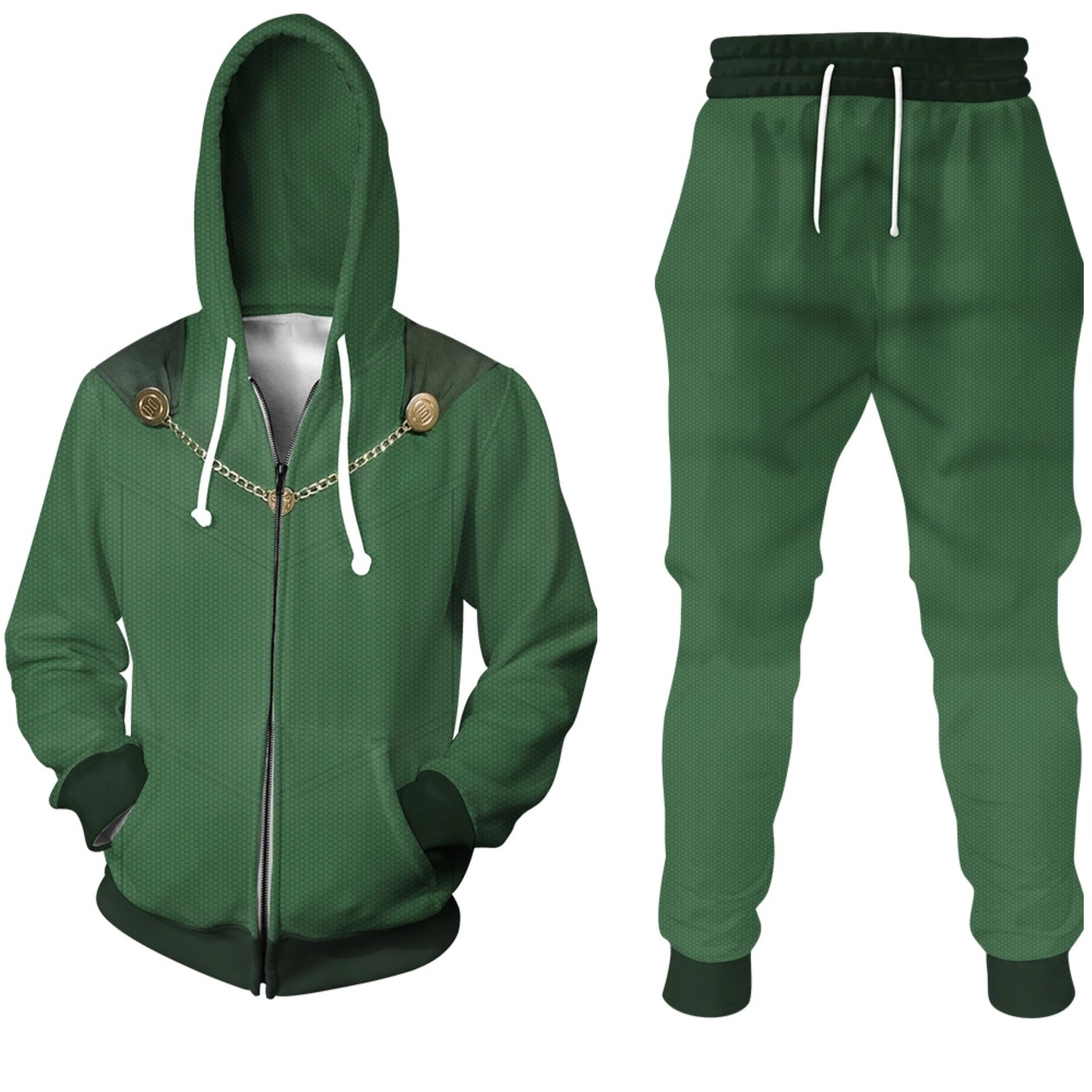 New Export Doctor Doom Cosplay Style 3D Digital Printing Hooded Sweatshirt Suit Manufacturer Wholesale
