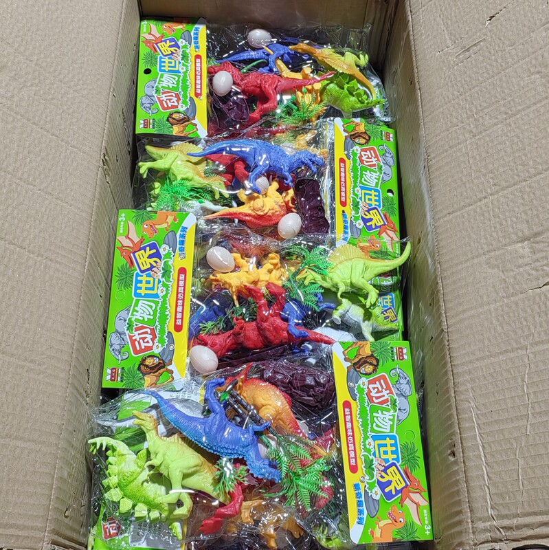 Xinhangqi Fun Artificial Dinosaur Model Soft Rubber Toy Wholesale Kidsren's Gift Mechanism Supermarket Convenience Store