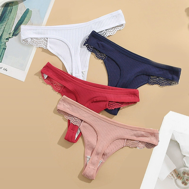 Leiming Wimi sexy cotton lace underwear для женщин - дышащие, мягкая хлопковая ткань с кружевной отделкой