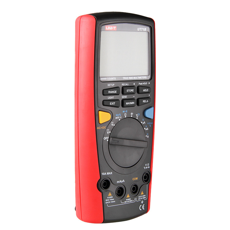 优利德UT71B智能型自动量程数字万用表 UNI-T万用表默认项中国
