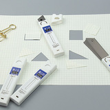 Красивый лезвие Gongjia 18 мм нераскрытые лезвия без сломанного лезвия без гравюры, без гравюр, лезвия лезвия, толщиной 0,5 мм