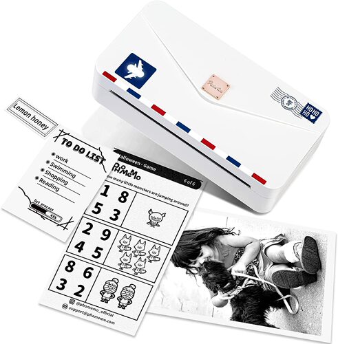 Phomemo M04AS cross-border mobile phone Bluetooth thermal printer small home mini printer