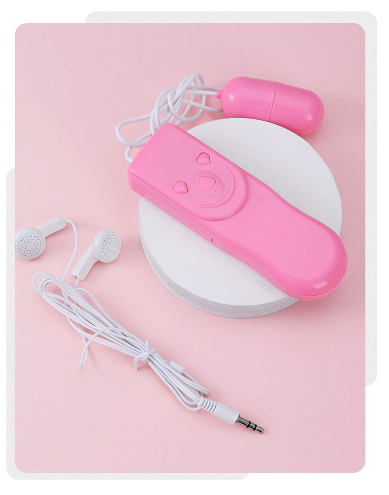 Pronunciation Jumping Egg Vibrator, Pink ABS Wearable Egg with Remote — detail image 12