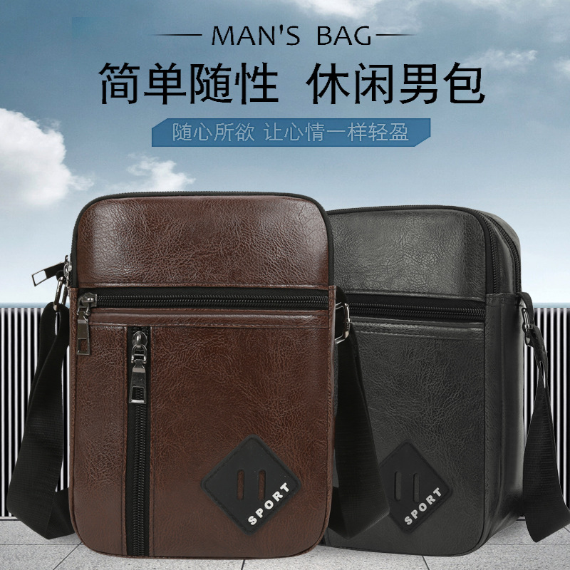 Men's messenger bag new outdoor business...