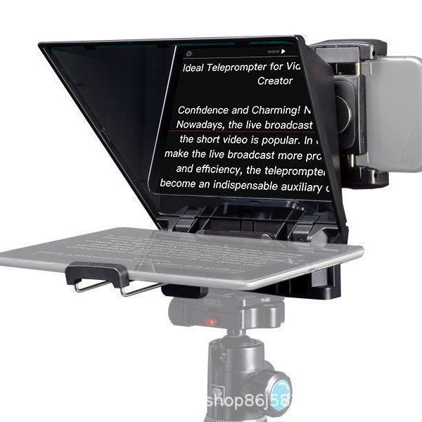 FEELWORLD TP2A Портативный телесуфлер для телефона/планшета/DSLR-камеры 8inch с пультом дистанционного управления Bluetooth