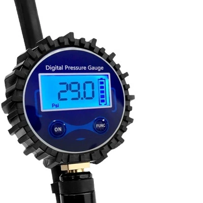 accurate readings, copper quick clamp, light, Air pressure gauge/tire pressure gauge