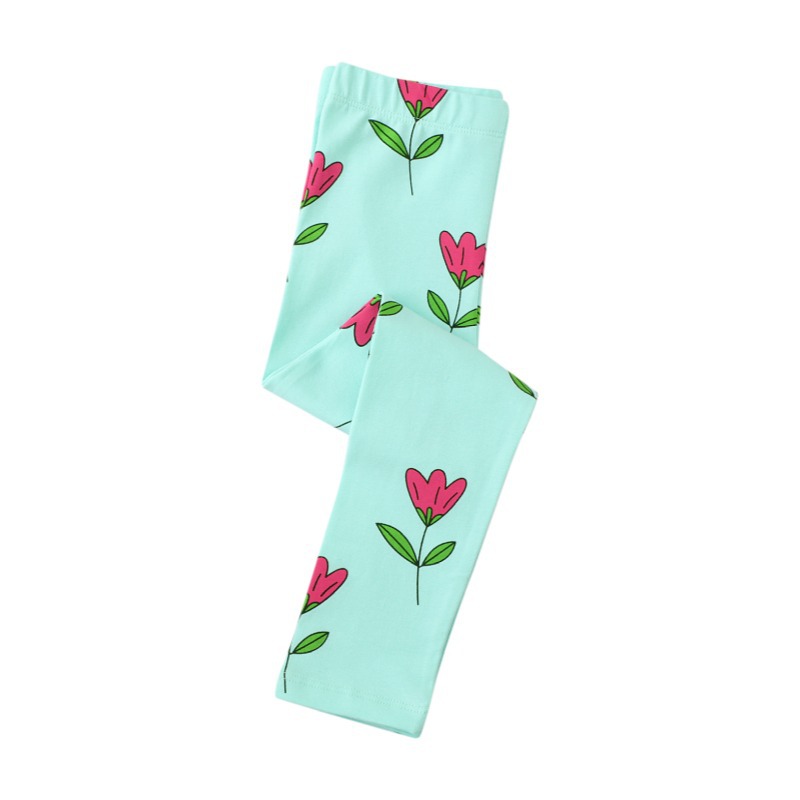 Fashion Flower Cotton Pants & Leggings display picture 1