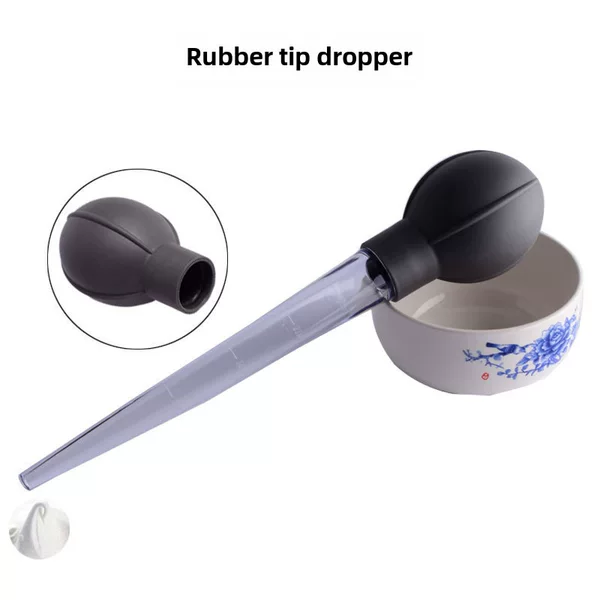 Large Graduated Straw Measuring Tool Turkey Seasoning Pump Roasted Chicken Pump Cake Baking Measuring Tool Absorbing Liquid Pipetting Tool