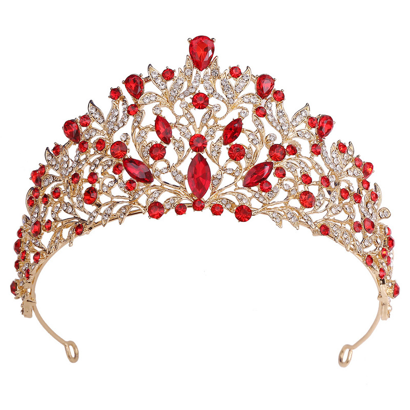 European and American All-match Bride Wedding Hair Accessories Light Luxury Full Diamond Birthday Party Crown Baroque Vintage Rhinestone Crown European and American All-match Bride Wedding Hair Accessories Light Luxury Full Diamond Birthday Party Crown Baroque Vintage Rhinestone Crown