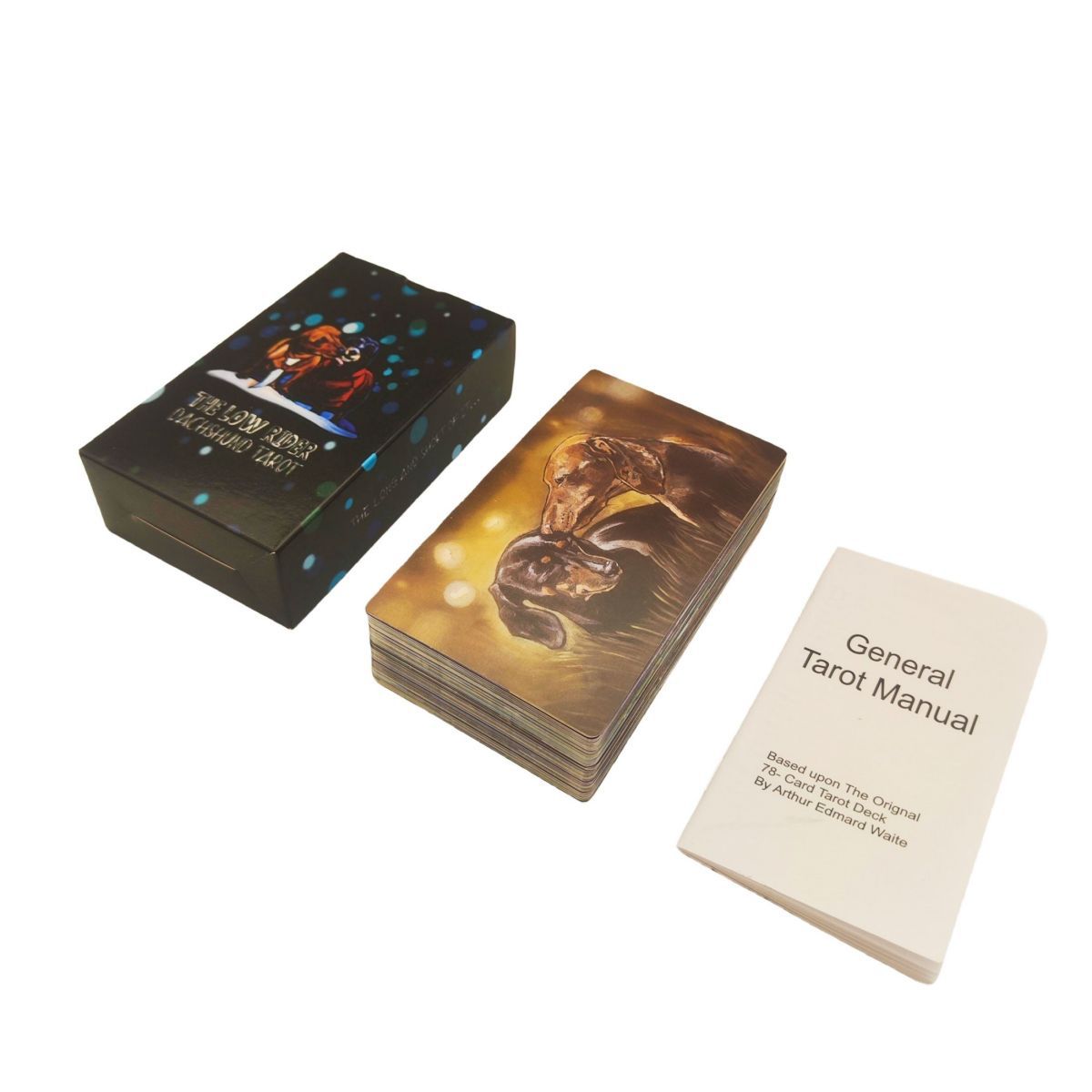 The Low Rider Dachshund Tarot Cards Party Game For Dog Lovers_voghion.com