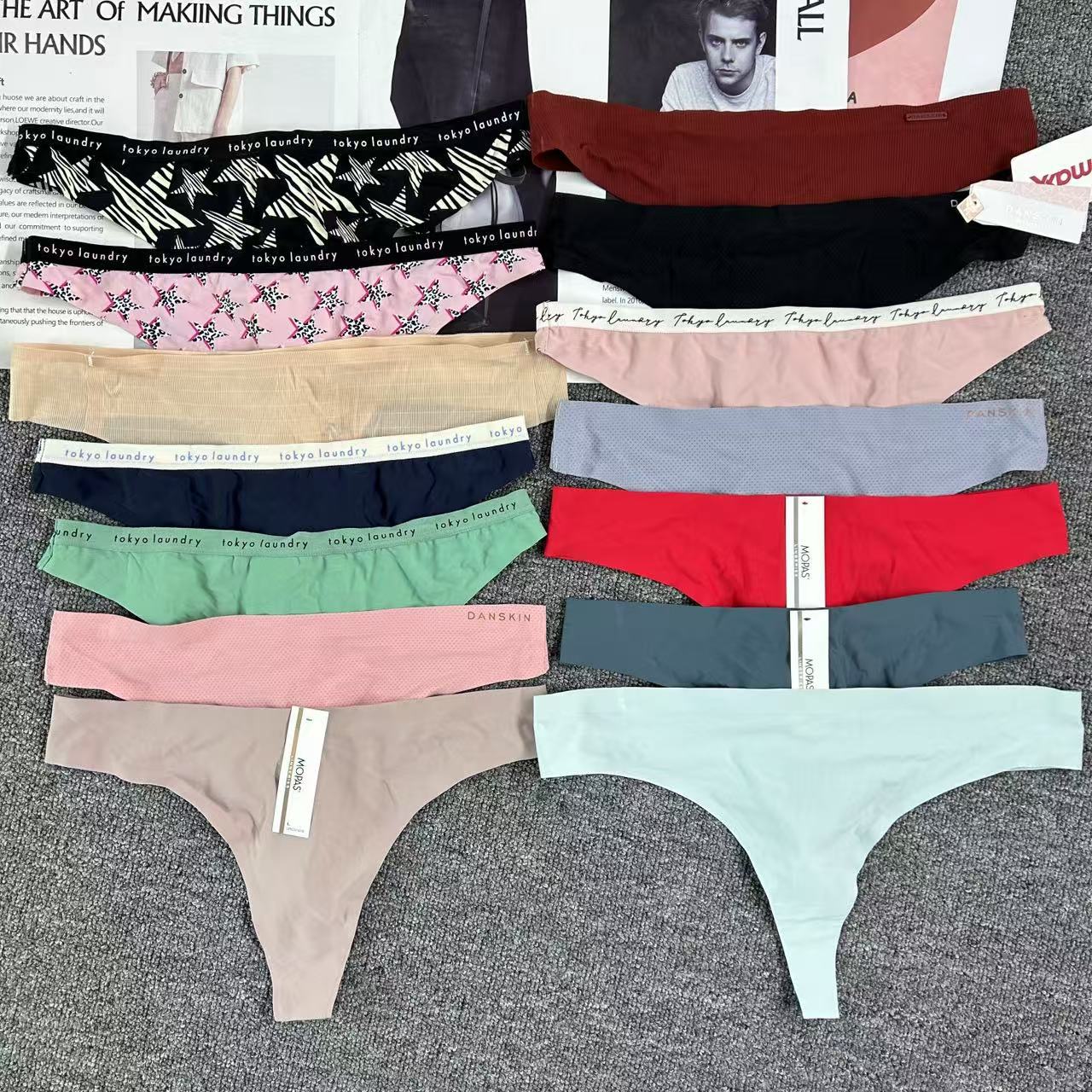 Tanga de mujer embarazada sin costuras de seda de hielo de una pieza de cintura baja, pantalones cortos simples para mujer, ropa interior para mujer, sensación desnuda y cómoda Corea