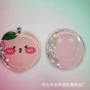 便携液体入油卡通化妆镜