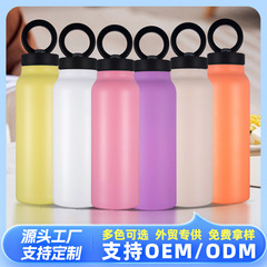 新しい304ステンレス保温カップ磁気吸引は携帯電話のスタンドのコップを入れることができます。