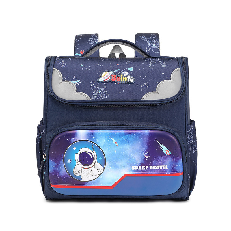 Nueva mochila escolar para niña de escuela primaria, bolsa espacial todo en uno para reducir la carga y proteger la columna vertebral, mochila para niño de grado 1-3