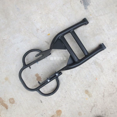 Quad bike accessories: Big Bull Big Dinosaur ATV rear swing arm, rear fork, rear axle bracket (Motorcycle frame) - round-tube-rear-fork-with-chain-drag