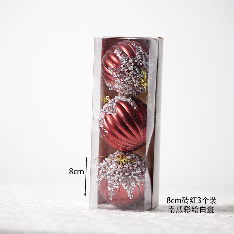 Bolas de Navidad rojas, bolas de Navidad, bolas de color, bolas de Navidad, adornos de Navidad, colgantes, adornos de árbol de Navidad