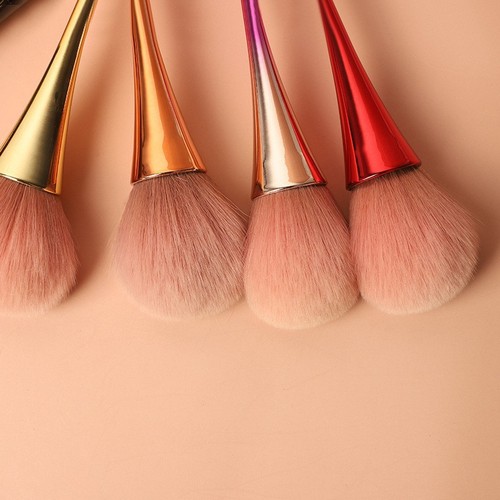 Large size small waist setting powder brush nail powder brush contour blush brush mushroom head makeup brush one piece on behalf of shipping