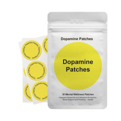 跨境爆款柠檬黄护理贴片30片多巴胺贴片Dopamine Patches养护贴片