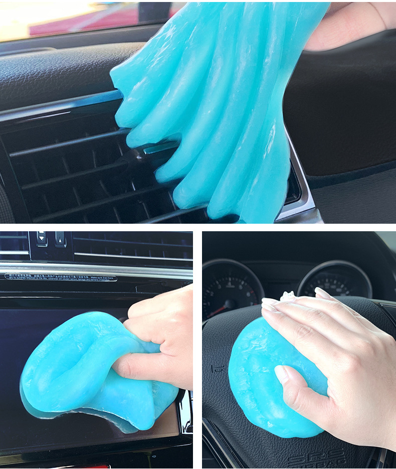 Goo-Gel for Cleaning Trash and Dirt, Keyboard Cleaning, Only Sticks to Dust, Not to Hands, Car Cleaning Gel, Soft Gel for Dust Removal, Screen Dust Removal