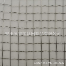 玻璃夹丝金属网工程家装夹胶玻璃用波浪形焊接铁丝网
