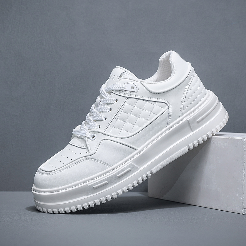 男鞋潮鞋春夏季新款板鞋透氣潮牌男裝鞋小白鞋增高小紅書廠家直銷