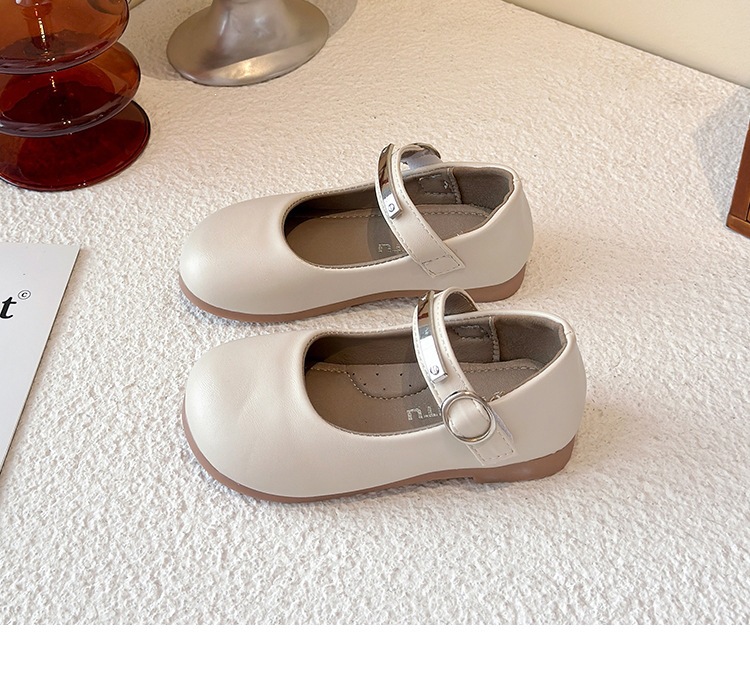 Mädchen Ballerinas Aus Weichem Lederimitat Mit Schleife_voghion.com