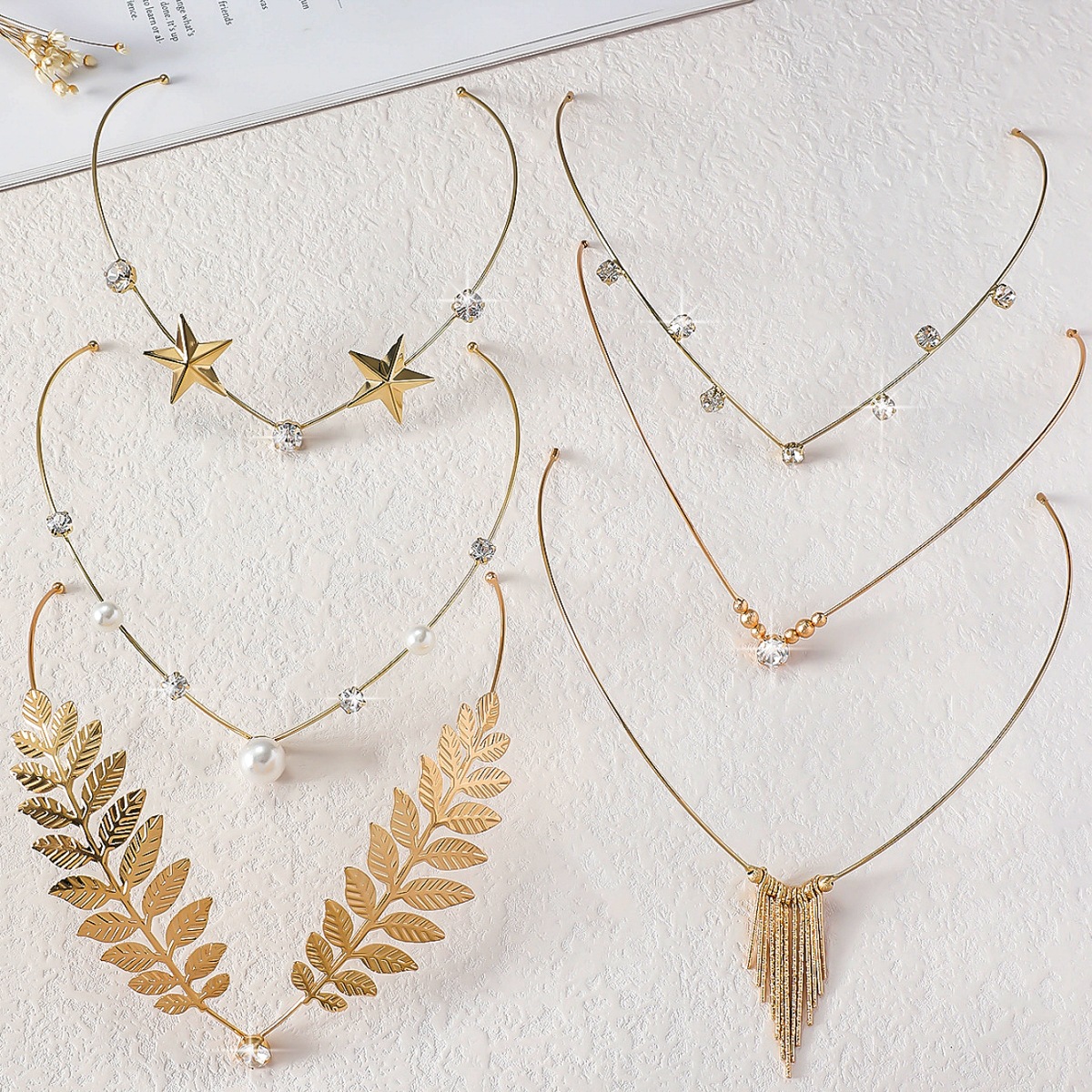 Aleación coreana de tipo posterior dulce perla flor de perla prensar perla