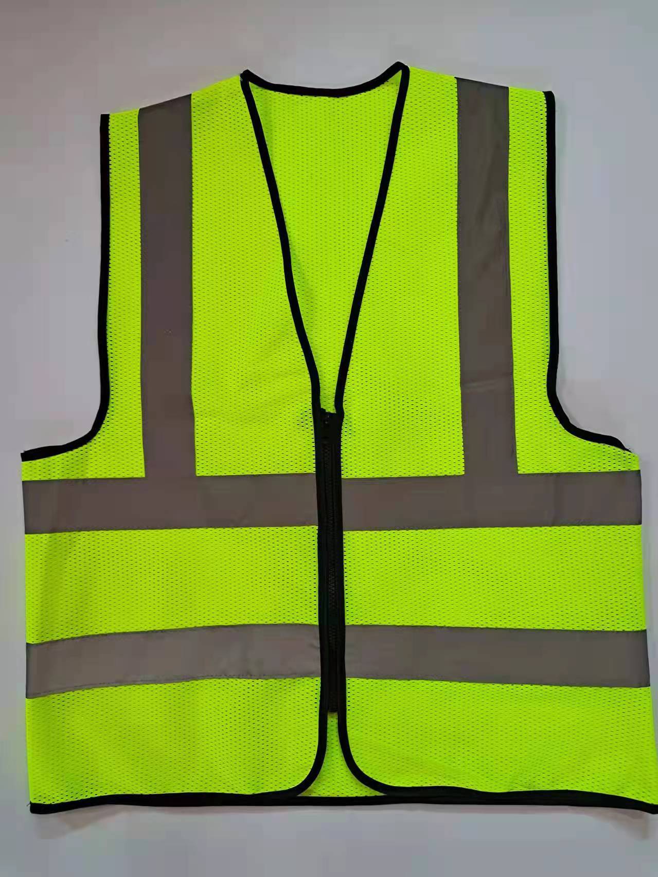 Chaleco reflectante de malla transpirable comando de tráfico construcción saneamiento ropa reflectante para llevar chaleco de conducción Aprobación de fábrica