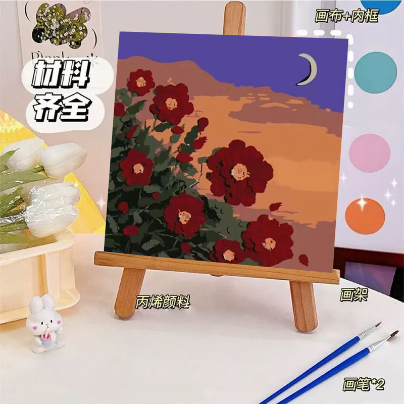 コナンデジタル油絵DIY手塗り怪盗キッドアニメアクリルメーカー卸売装飾画|undefined