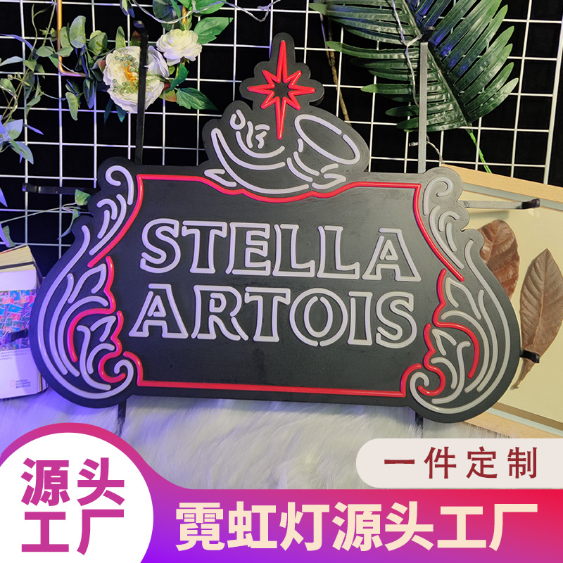 Cross-border LED neon billboards for bars, restaurants, parties, decorative lights, Christmas atmosphere signs