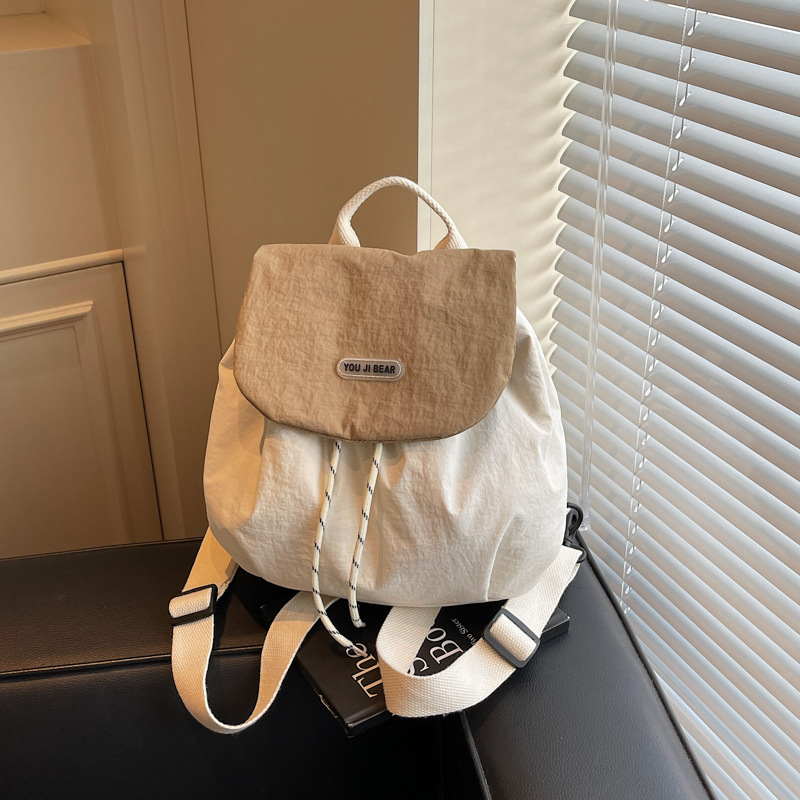 Yuzu Mini Backpack Ultra-Light Casual Hand Backpack Women's 2025 New Large Capacity Commuting Travel Bag