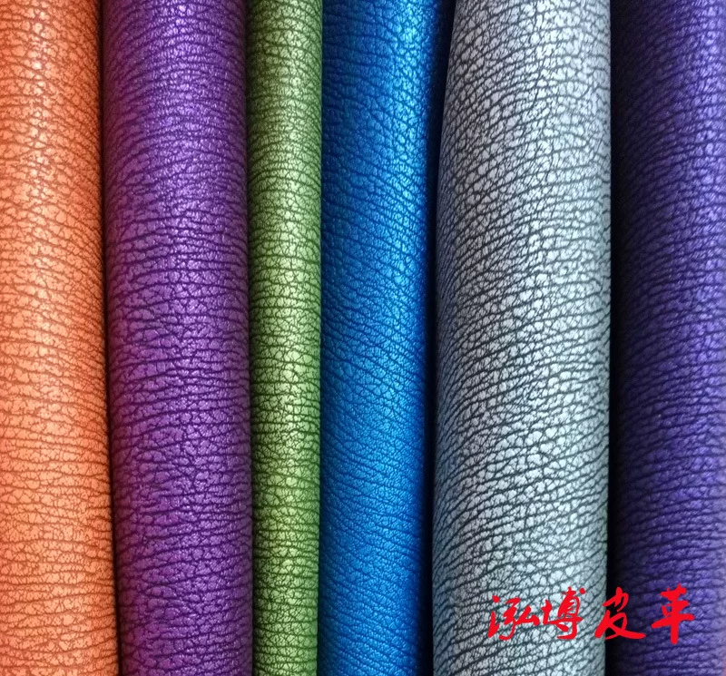 [Hongbo Leather] Весь слой кожаной кожи верхний слой на втором слое оранжевой кожаной вырезанной версии образца зоны доставки