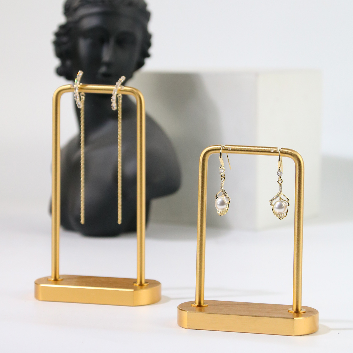 71g Weight Jewelry Rack Classification 1 Piece Quantity Metal Material Solid Color Pattern Simple Style Style Simple Style Solid Color Metal Jewelry Rack 无
