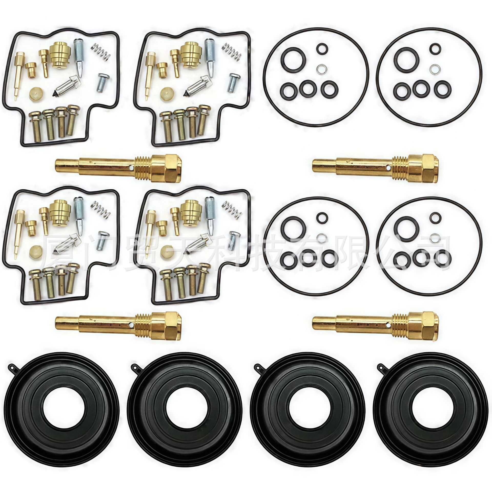 Kawasaki Carburetor Repair Kit for Kawasaki Ninja ZX700 ZX-7R 1996-2003 (Motorcycle Carburetor)