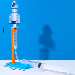 Science Experiment Set Gift Box Primary School Science and Technology Small Production Rocket Launcher Handmade Science and Education Frontier